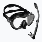 Cressi F1 + Supernova Dry diving set black