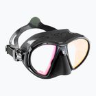 Cressi Zeus Ultravision diving mask black/black/red lenses