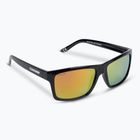 Cressi Bahia black/orange mirrored sunglasses XDB100602