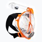 Cressi Baron children's full face mask for snorkelling orange XDT0360085