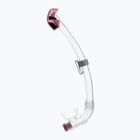 Children's snorkel Cressi Seal Dry clear/pink