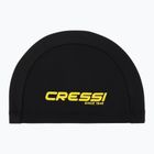 Cressi Tago black/yellow swimming cap
