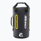 Waterproof bag Cressi Ocelot Dry Bag 20 l black/yellow