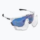 SCICON Aeroshade Kunken white gloss/scnpp multimirror blue cycling glasses EY31030800