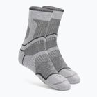 Mico Medium Weight Extra Dry Trek Crew grey trekking socks CA03058