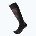 Ski socks Mico Heavy Weight Superthermo Primaloft Merino Ski nero grigio