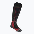 Ski socks Mico Medium Weight Superthermo Natural Marino Ski nero/rosso