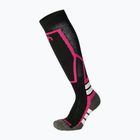 Children's ski socks Mico Medium Weight Warm Control Ski nero/fucsia