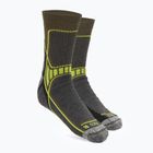 Mico Light Weight X-Performance Hike Crew grey-green trekking socks CA03071