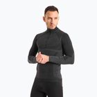 Men's thermal active sweatshirt Mico Warm Control Zip Neck nero