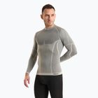 Men's thermal top Mico Odor Zero Round Neck grigio