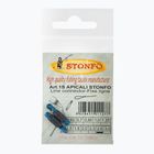 Stonfo rod clasp standard 2 pcs black/blue 218036