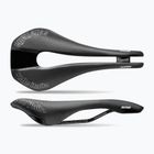 Selle Italia Novus Endurance TM Superflow bicycle saddle, Manganese Rail, Duro-Tek black