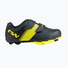 Children's cycling shoes MTB Northwave Hammer Junior black/yellow fluo
