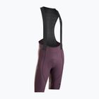 Men's cycling shorts Northwave Fast Bibshort grape wine