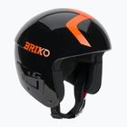 Children's ski helmet Briko Vulcano FIS 6.8 JR shiny black/orange