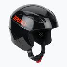 Children's ski helmet Briko Elias Jr shiny black/orange