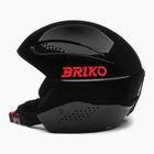 Kids' ski helmet Briko Elias Jr shiny black/orange