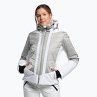 Women's ski jacket Colmar white and grey 2977
