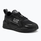 Shoes EA7 Emporio Armani Ace Runner New triple black / silver