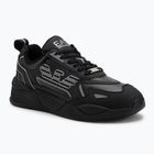 Shoes EA7 Emporio Armani Ace Runner Special triple black / silver