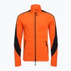 Men's sweatshirt EA7 Emporio Armani Ski Kitzbuhel Power Stretch Colorblock T-Top Fz flame