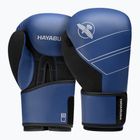 Hayabusa S4 Leather blue boxing gloves