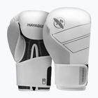 Hayabusa S4 Leather white boxing gloves