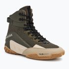 Hayabusa Talon Boxing green/tan men's boxing shoes