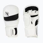 Hayabusa T3 Hybrid white/black grappling gloves