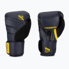 Hayabusa T3 navy/yellow boxing gloves