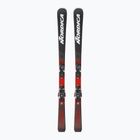 Kids' alpine skis Nordica Doberman Combi Pro S + J7.0 FDT bindings anthracite/red