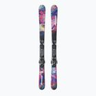 Kids’ downhill skis with bindings Nordica Unleashed JR + J7.0 FDT rainbow