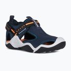Children's sandals Geox Wader navy/fluo orange