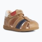 Children's sandals Geox Macchia caramel