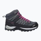 Women's trekking boots CMP Rigel Mid Wp anthracite/mineral green