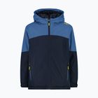 Children's softshell jacket CMP 35Z1524 Fix Hood b.blue/bluestone