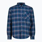 Men's shirt CMP 30T9927 blue/ocean/tango