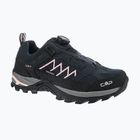 Women's trekking boots CMP Rigel Low Wp Antracite/Rose