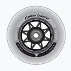 Rollerblade Wheels XT 90 mm/84A + SG9 8 pcs clear rollerblade wheels with bearings