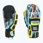 Level Ski Gloves Worldcup CF Mitt yellow/blue