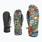 Level Vertigo Mitt Teen pattern children's ski gloves
