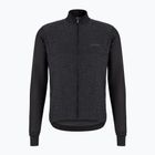 Men's Santini Colore Puro Thermal Jersey bike sweatshirt black 3W216075RCOLORPURO