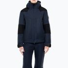 Men's ski jacket EA7 Emporio Armani Elitary Fashion fancy blue herringbo
