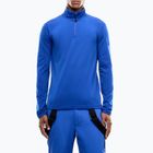 Men's ski sweatshirt EA7 Emporio Armani Pure Powerstretch T-Top Half Zip new royal