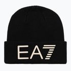 Winter hat EA7 Emporio Armani Mountain Logo Series Big Beanie black