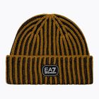 Winter hat EA7 Emporio Armani Training Cross Consumer Soft tapenede/black