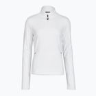 Women's ski sweatshirt EA7 Emporio Armani Pure Powerstretch T-Top Half Zip white