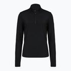 Women's ski sweatshirt EA7 Emporio Armani Pure Powerstretch T-Top Half Zip black