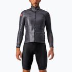Men's cycling jacket Castelli Aria Shell dark gray